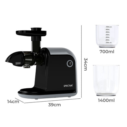 Spector Cold Press Juicer Slow Juicer Processor 150W-2006733421589696514