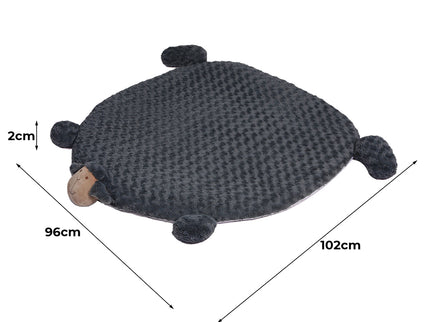 PaWz Pet Bed Cat Calming Beds Dog Squeaky L Charcoal Large-1864184505699536898