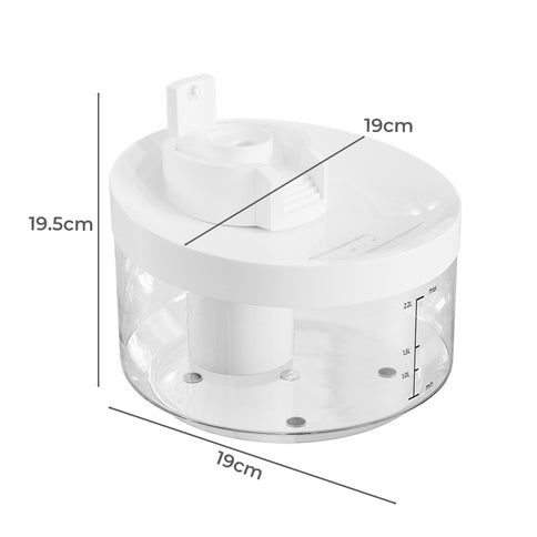 Pawz Automatic Sensor Pet Water Fountain Dog Cat Drinking Dispenser 2.2L Filter-1910112216779198466