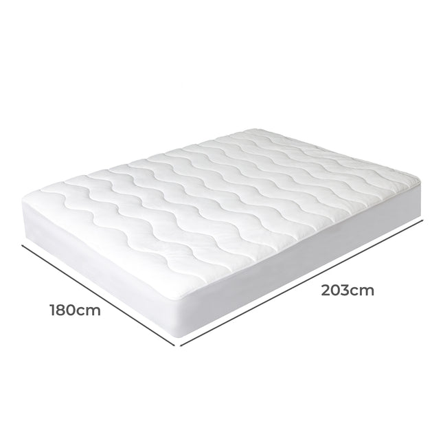 Dreamz Cool Mattress Topper Protector King-1954802867382652930