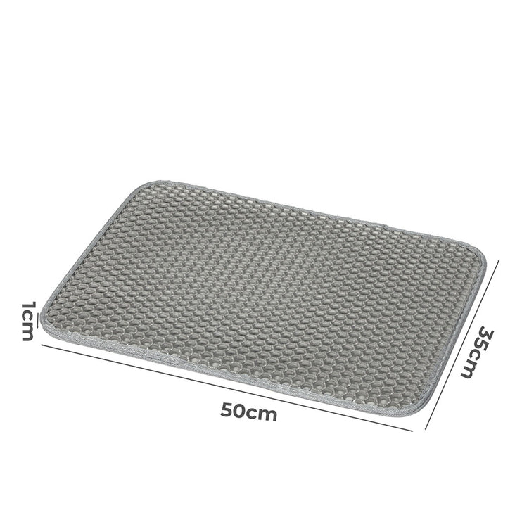 Pawz Cat Litter Mat Large Litter Box Pet Trapping Sifting Mats Waterproof Tray-2006732767257300994