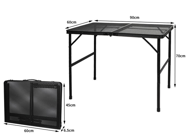 Levede Grill Table BBQ Camping Tables Large-1975420368747368450