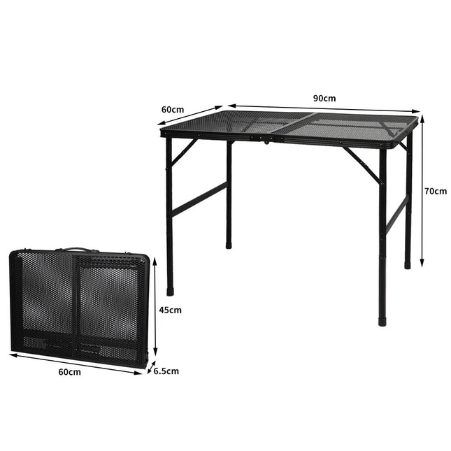 Levede Grill Table BBQ Camping Tables Large-1975420368747368450