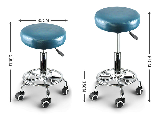 Levede 4x Barstool Swivel Salon Hairdressing-2006732743672729602