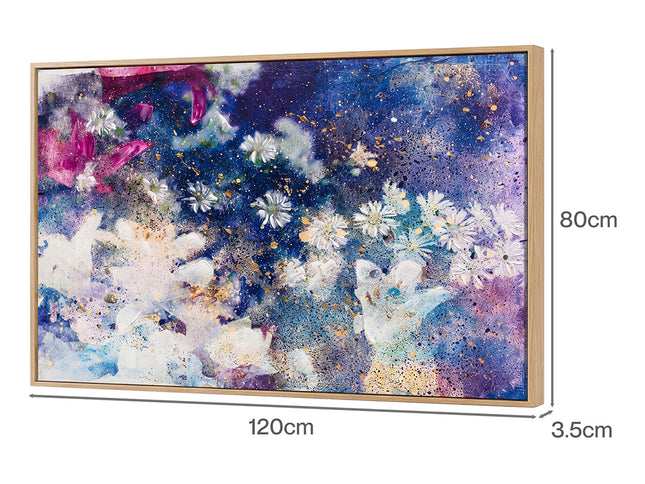 Yezi Modern Canvas Wall Art Large Framed Abstract Painting Decor 80x120cm-2061251859007541250
