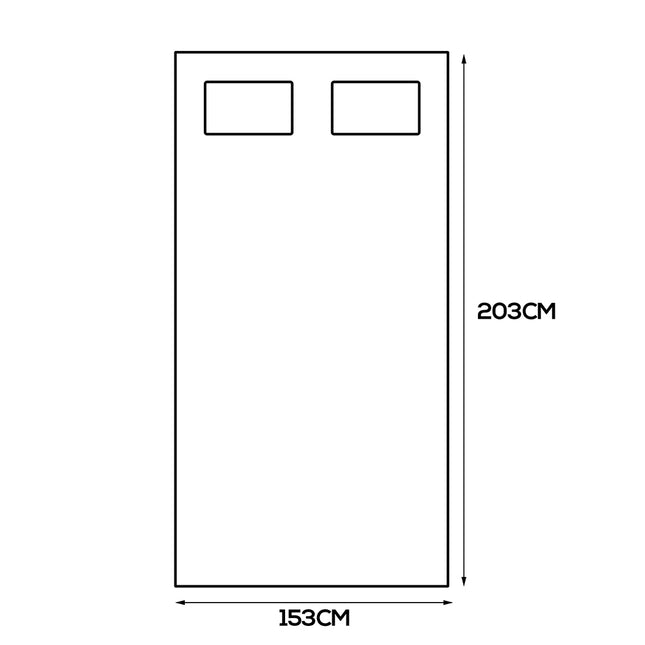 Dreamz Bamboo Pillowtop Mattress Topper Queen-1954802864912207874