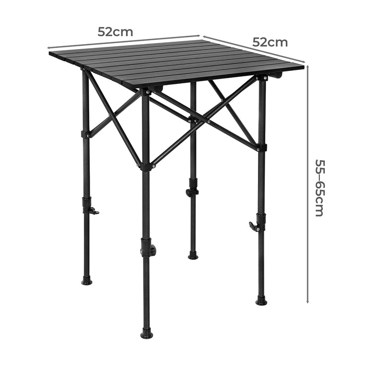 Levede Camping Table Folding Aluminum Portable BBQ Desk-2029387221156630530