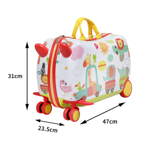 BoPeep Kids Ride On Suitcase Children-1910113154436829186