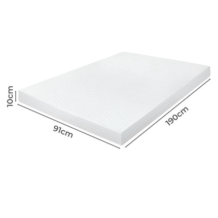 Dreamz Dual-Layer Memory Foam Mattress Topper 10cm-2017004949132677122