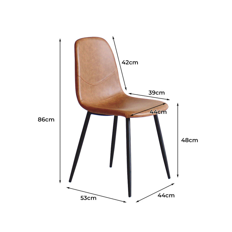 Levede 8x Dining Chairs Kitchen Eames-2006732724303433730