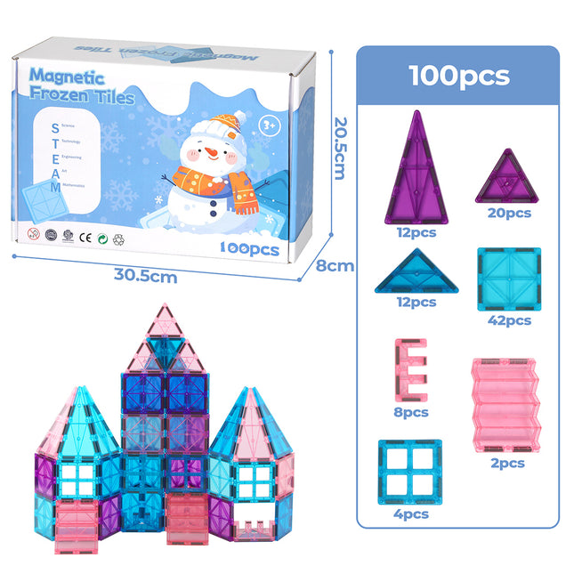 Bopeep Kids Magnetic Tiles Blocks-1954802417413525506