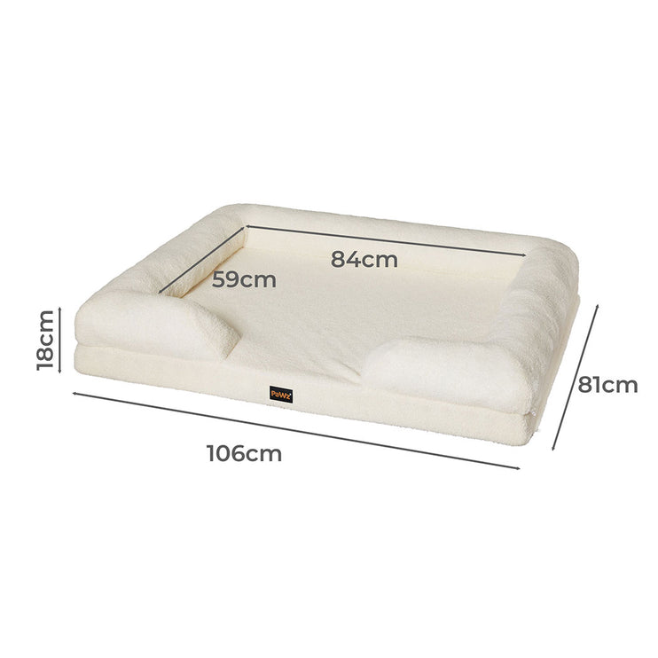 PaWz Memory Foam Pet Sofa Bed-1975420377182113794