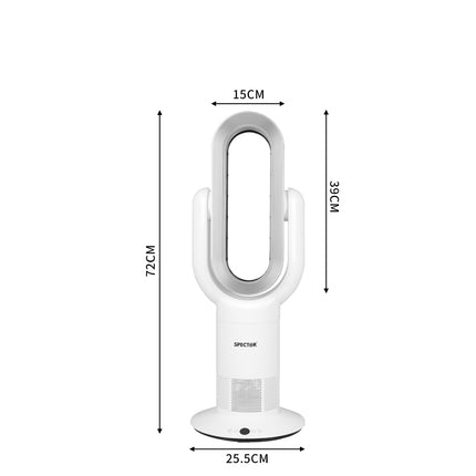 Spector Bladeless Fan Electric Cooler Silver-1973193855570415618