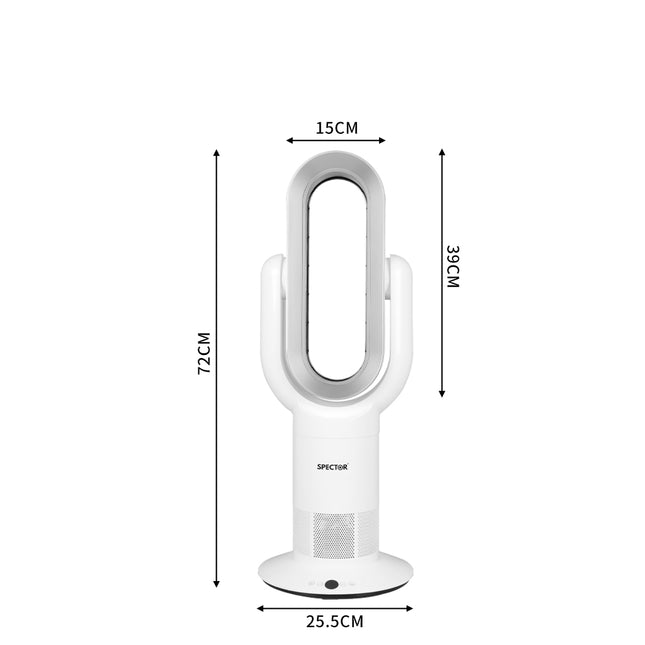 Spector Bladeless Fan Electric Cooler Silver-1973193855570415618
