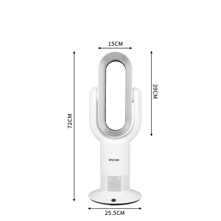 Spector Bladeless Fan Electric Cooler Silver-1973193855570415618