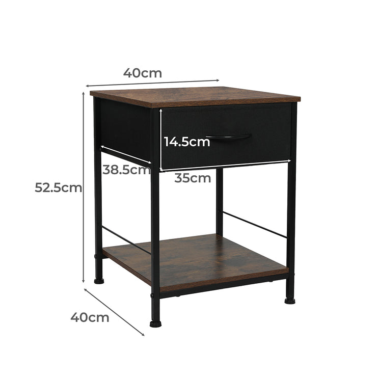 Levede Bedside Tables End Table Storage-1975420496711389186
