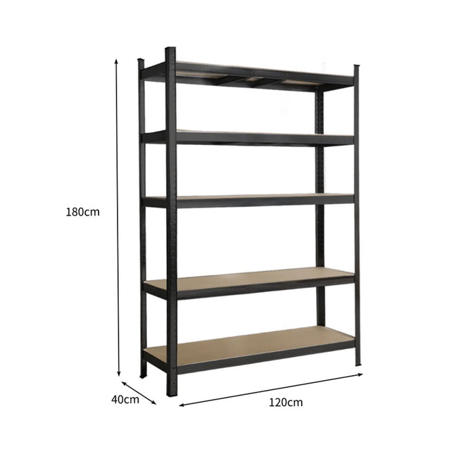 Traderight Warehouse Shelving Shelves Black-1954802748398637058