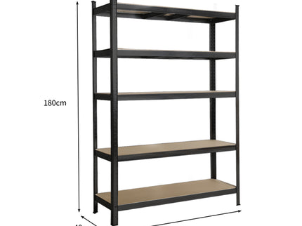 Traderight Warehouse Shelving Shelves Black-1910113124594356226