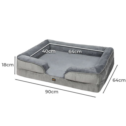 PaWz Memory Foam Pet Sofa Bed Cushion L Large-1954802561705971714