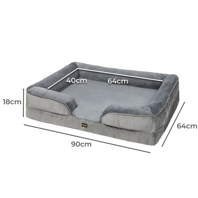 PaWz Memory Foam Pet Sofa Bed Cushion L Large-1954802561705971714