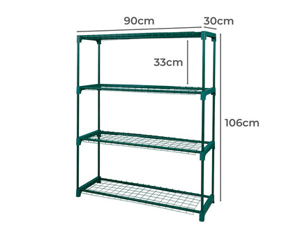 Levede 2x 4 Tier Plant Stand Shelves-1894516823714566146