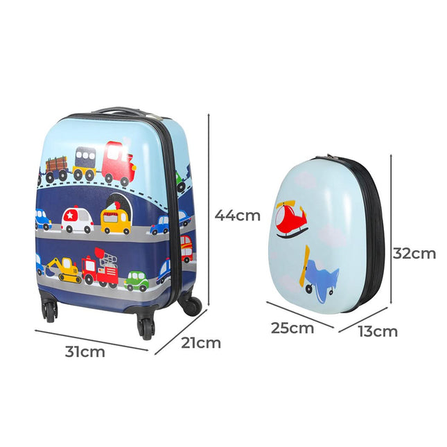 BoPeep 16''13'' 2PCS Kids Luggage Set Travel-1954802778698289154