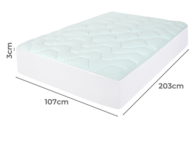 Dreamz Mattress Topper Pillowtop Cover King Single-2006733413448552450