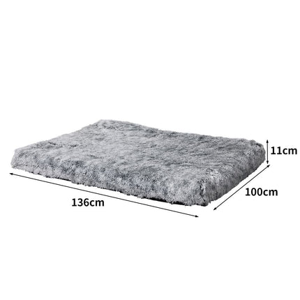 PaWz Dog Mat Pet Calming Bed Memory XL Charcoal X-Large-1954802548108038146
