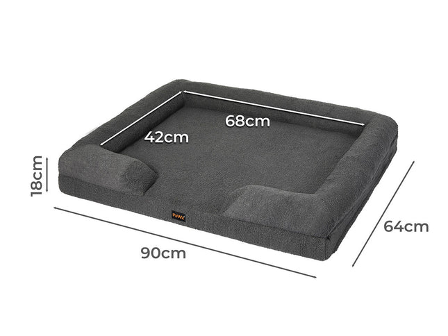 PaWz Memory Foam Pet Sofa Bed-1975420376523608066