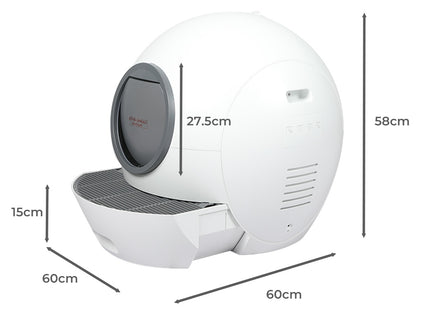 PaWz Automatic Smart Robot Cat Litter-1864184542206758914