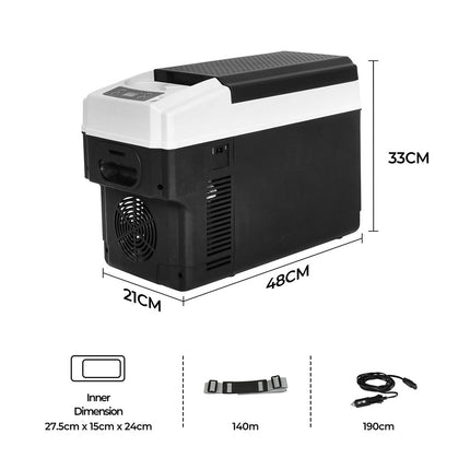 Spector Portable Car Fridge 12V Mini Refrigerator Freezer Camping Travel Cooler-1975420318235365378