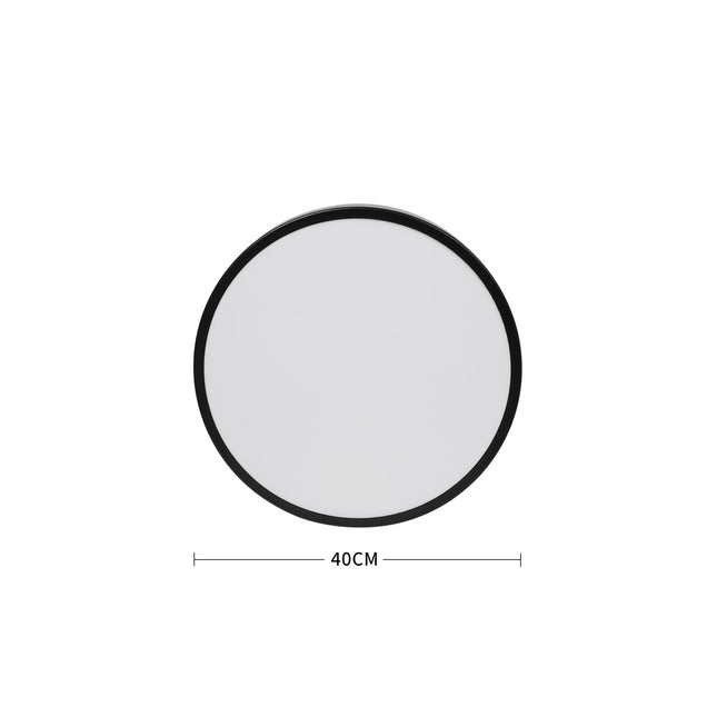 EMITTO 3-Colour Ultra-Thin 5CM LED Ceiling 60W Black-1973193950646898690