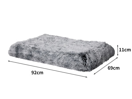 PaWz Dog Mat Pet Calming Bed Memory M Charcoal Medium-1864184529573515266