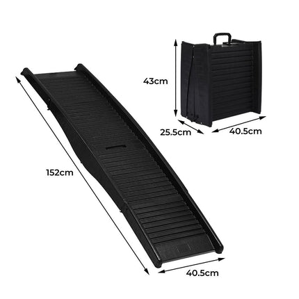 PaWz Dog Ramp Pet Car Suv Travel Stair-1954802531456651266