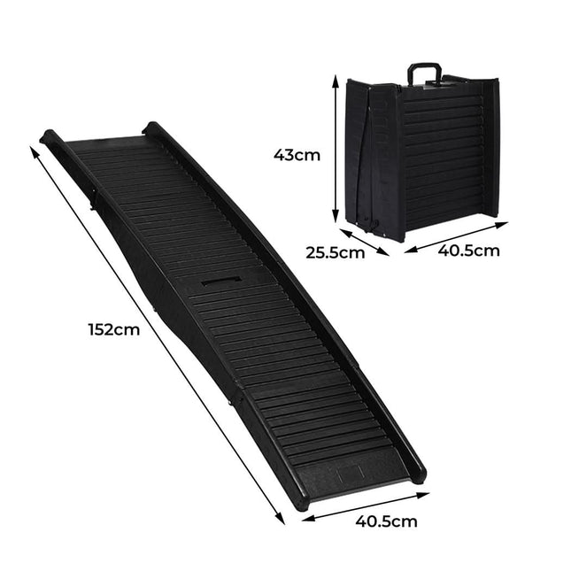 PaWz Dog Ramp Pet Car Suv Travel Stair-1954802531456651266