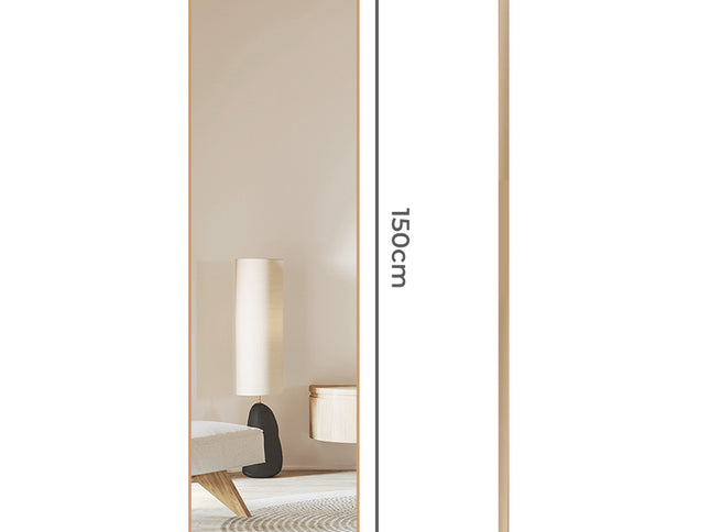 Yezi Wall Mounted Full Length Mirror-1973193471820959746