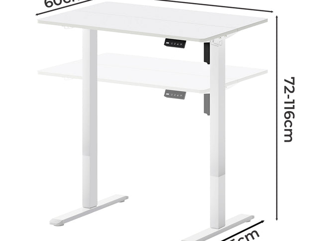 Levede Electric Standing Desk Height Adjustable 80cm-2006733411863105538