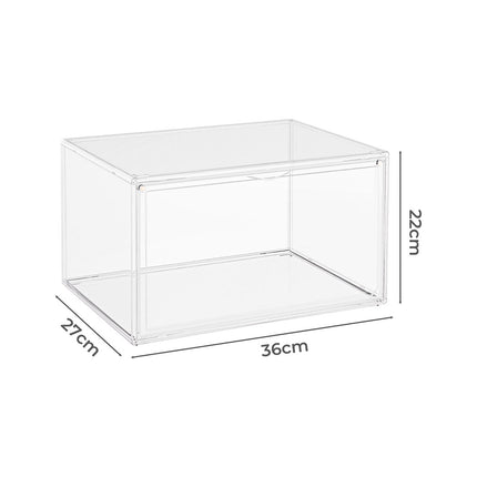 Stacked 6Pc Shoe Box Storage Display Stackable-1954802434610171906