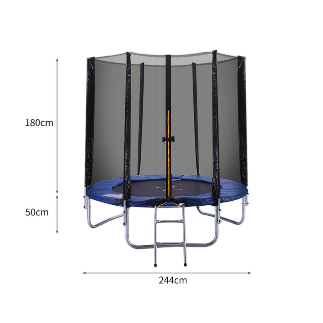 Trampoline Round Trampolines Enclosure-1864184468135350274
