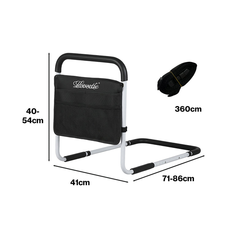 Levede Bed Rail Safety Bed Assist Rail Grab Handrail Adjustable Elderly Antislip-2050056772110127106