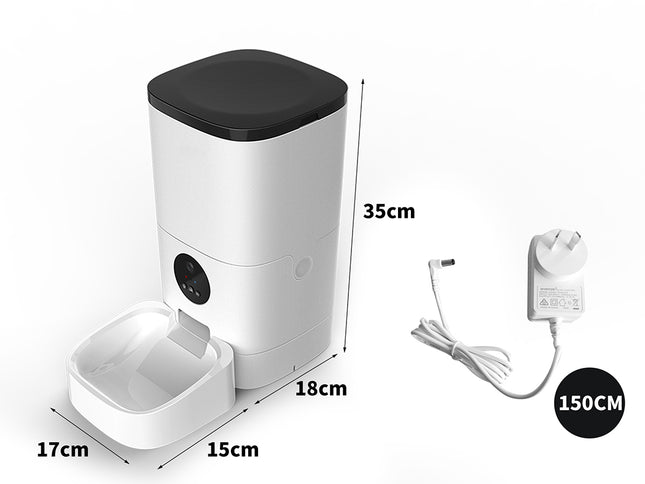 PaWz 6L Auto Feeder Pet Automatic Camera-1975420452721528834