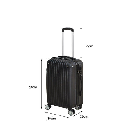 Slimbridge 24" Luggage Suitcase Code Black-1973193752596058114