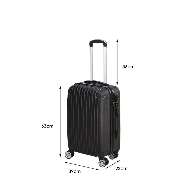Slimbridge 24" Luggage Suitcase Code Black-1973193752596058114