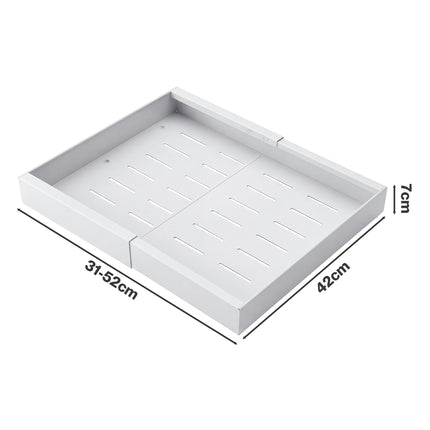 Toque Cabinet Organizer Drawer Shelf Pull Out 2Pcs Width-adjustable Kitchen-2050059015777554434