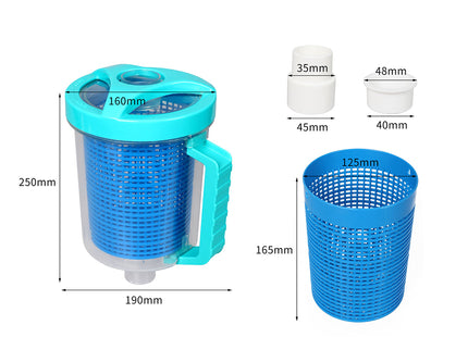 Traderight Pool Leaf Canister Suction M Medium-1864184472199630850