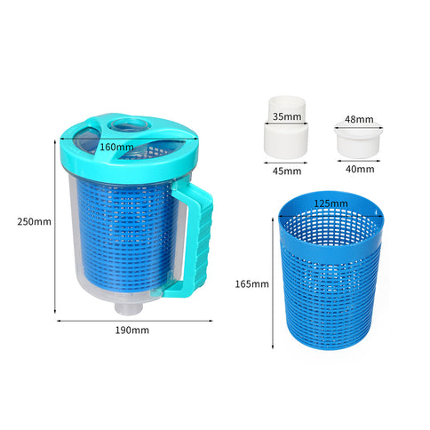 Traderight Pool Leaf Canister Suction M Medium-1864184472199630850