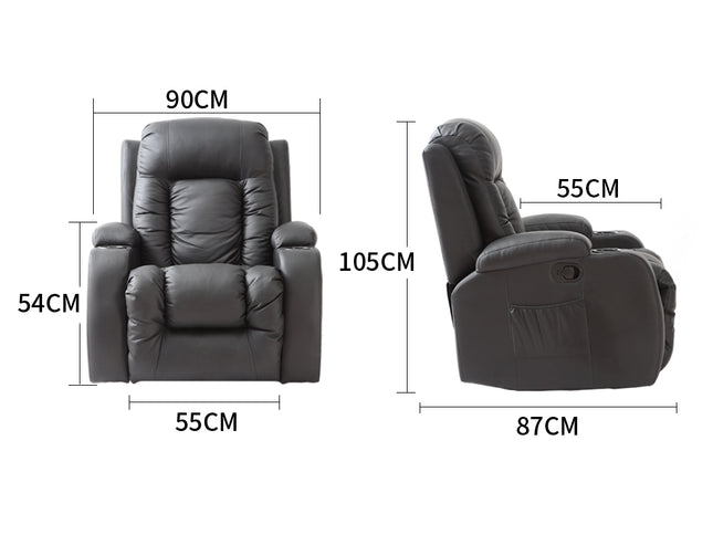Levede Electric Massage Chairs Reclining-1975420440184754178