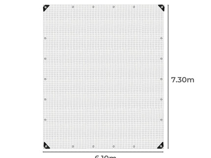 Manan Tarp Tarpaulin 200GSM Camping 6.1mx7.3m-1864184737229312002