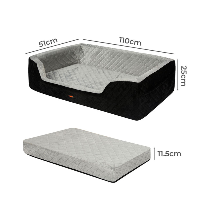 Pawz Dog Car Booster Seat Belt Pet Safe Protector Travel Bed-1973193524061016066