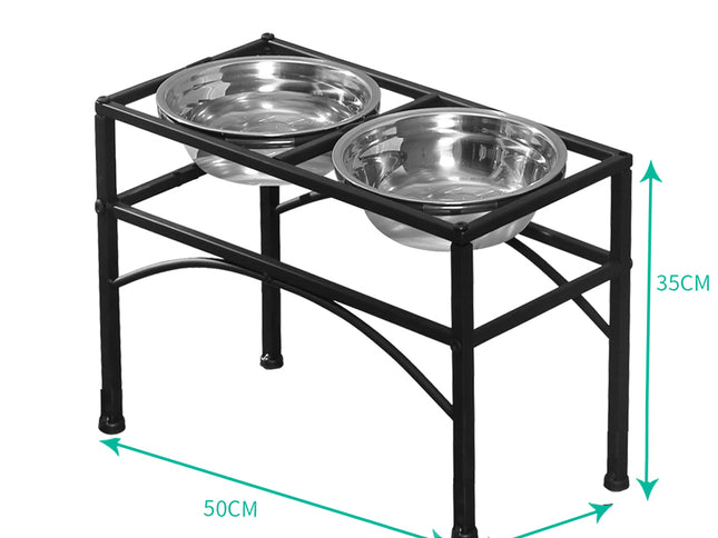 PaWz Dual Elevated Raised Pet Dog Puppy Large-1973193907470733314